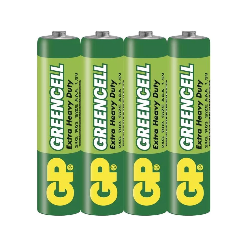  Baterii AAA cu zinc 4 buc. GREENCELL – EMOS 