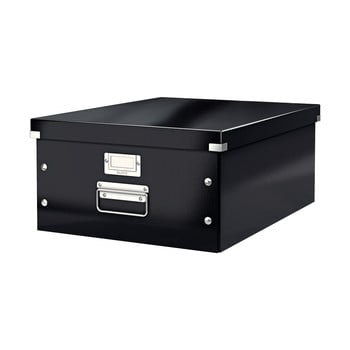 Cutie depozitare leitz universal, lungime 48 cm, negru