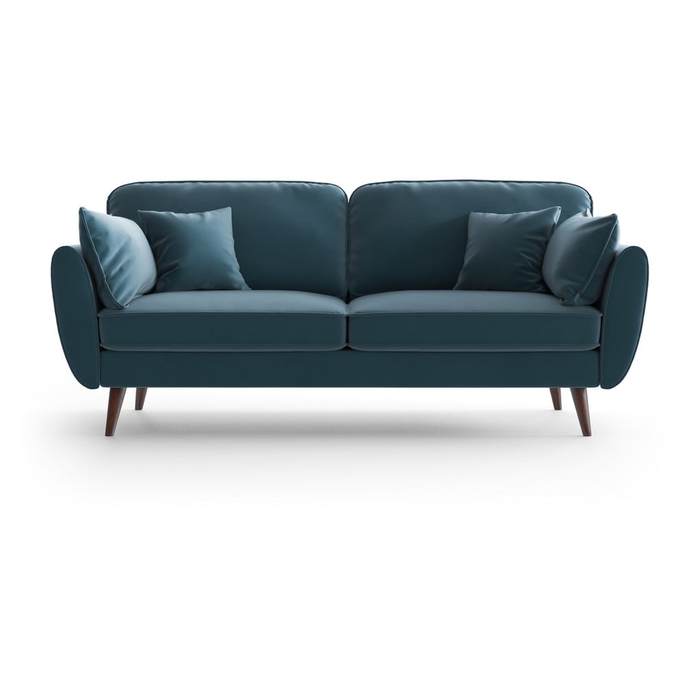 Canapea din catifea My Pop Design Auteuil, albastru deschis bonami.ro imagine 2022