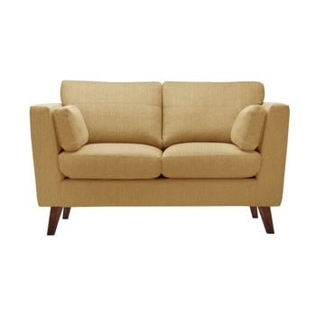 Canapea jalouse maison elisa, 152 cm, galben