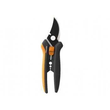 Foarfecă de grădină din oțel cu găuri fiskars solid, negru