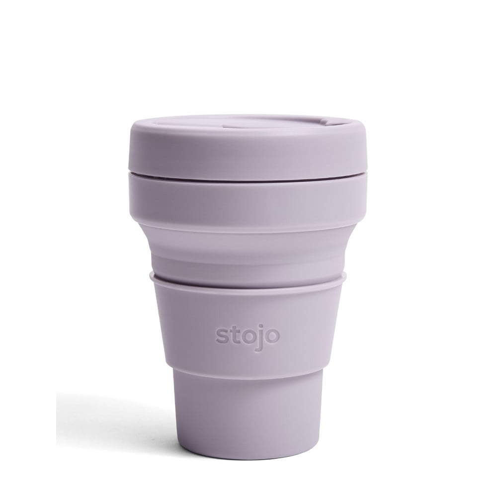 Cană termică pliabilă Stojo Pocket, 335 ml, violet bonami.ro imagine 2022