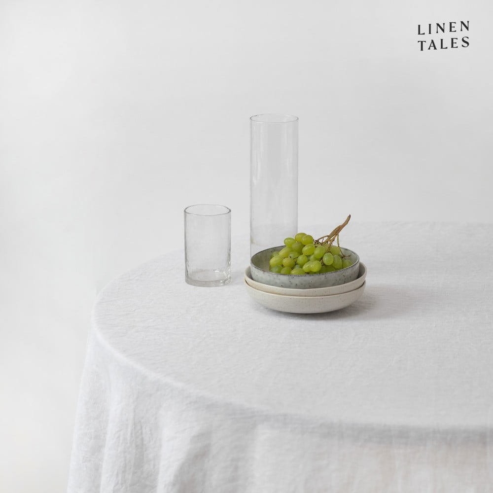 Față de masă din in ø 230 cm – linen tales