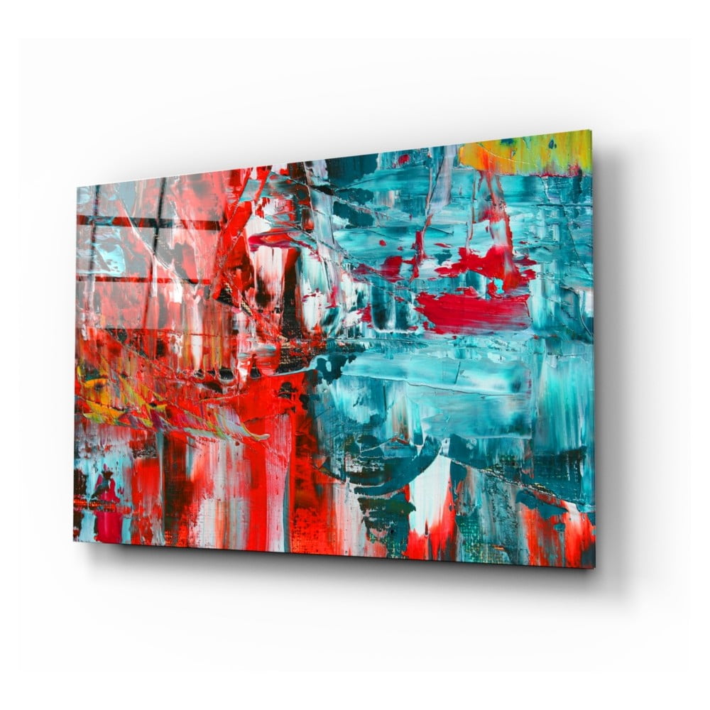 Tablou din sticlă Insigne Abstract Reflection, 110 x 70 cm bonami.ro imagine 2022