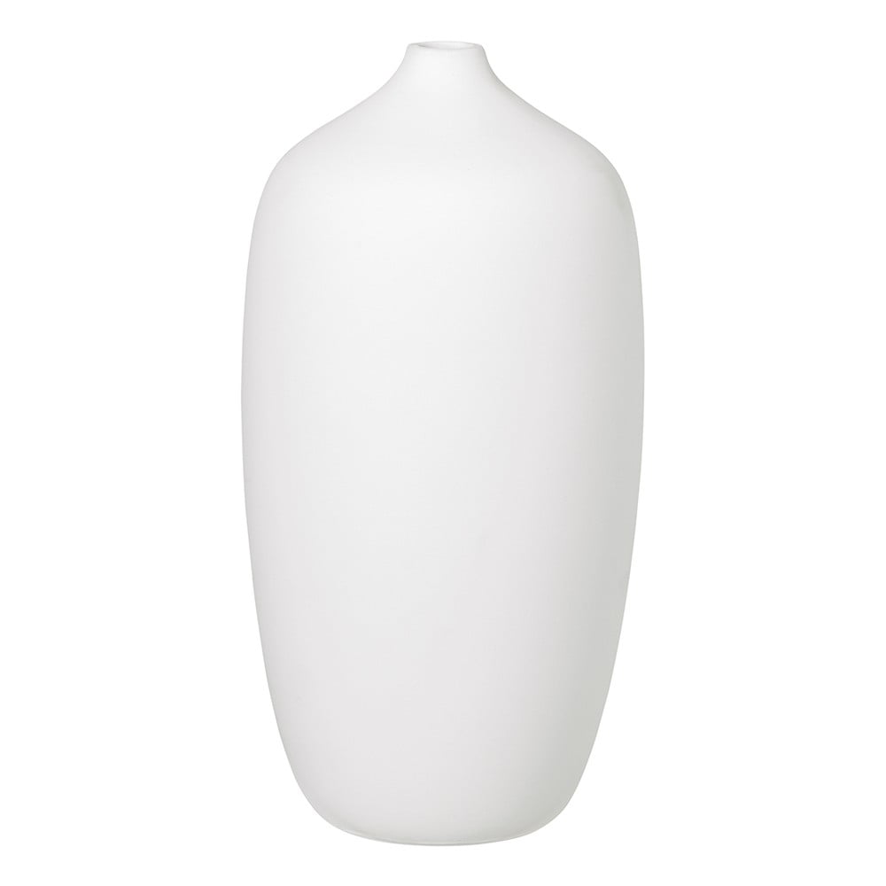 Poza Vaza din ceramica Blomus Ceola, inaltime 25 cm, alb
