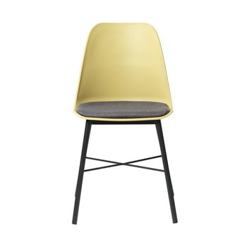 Set 2 scaune unique furniture whistler, galben - gri