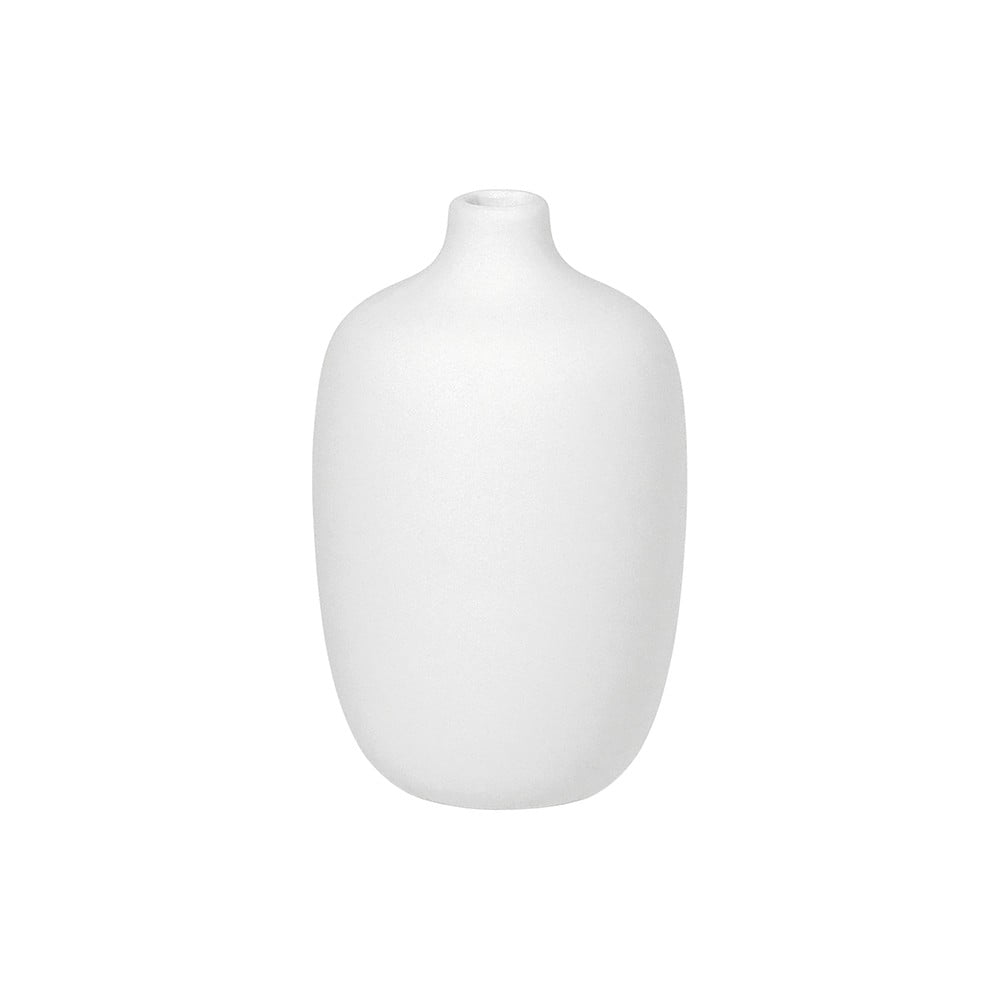 Poza Vaza din ceramica Blomus Ceola, inaltime 13 cm, alb