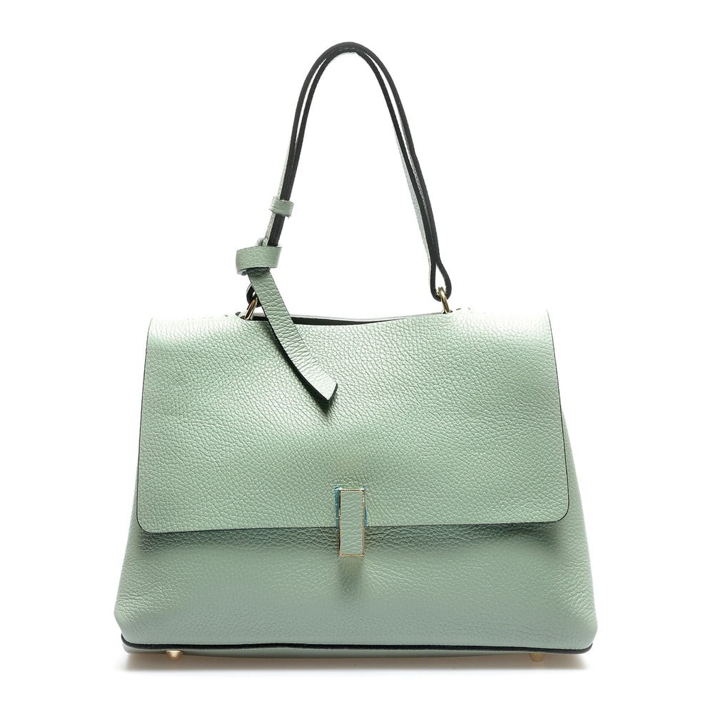Geantă din piele verde deschis – roberta m