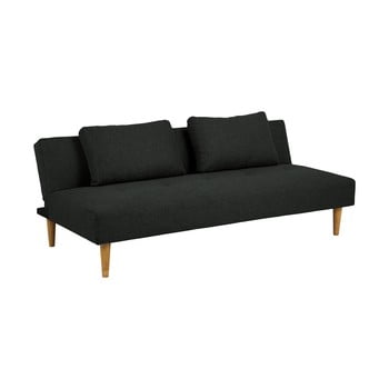 Canapea extensibilă loomi.design matylda, gri închis