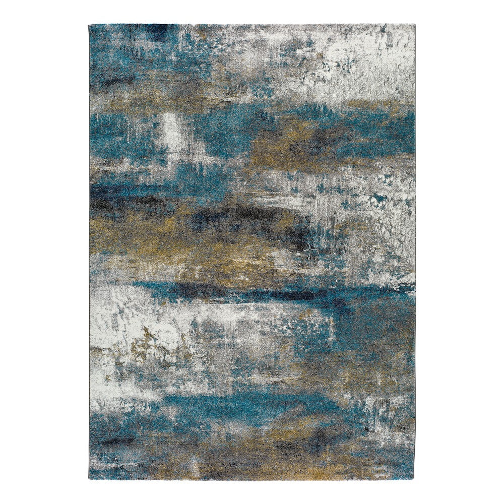 Covor Universal Kalia Abstract, 140 x 200 cm, albastru bonami.ro imagine 2022