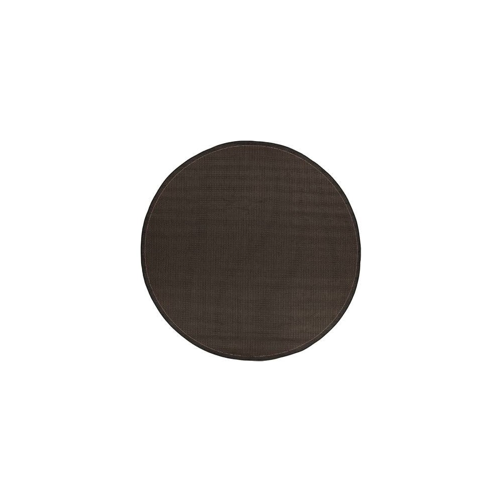 Covor adecvat pentru exterior Floorita Tatami, ø 200 cm, negru 200 imagine noua