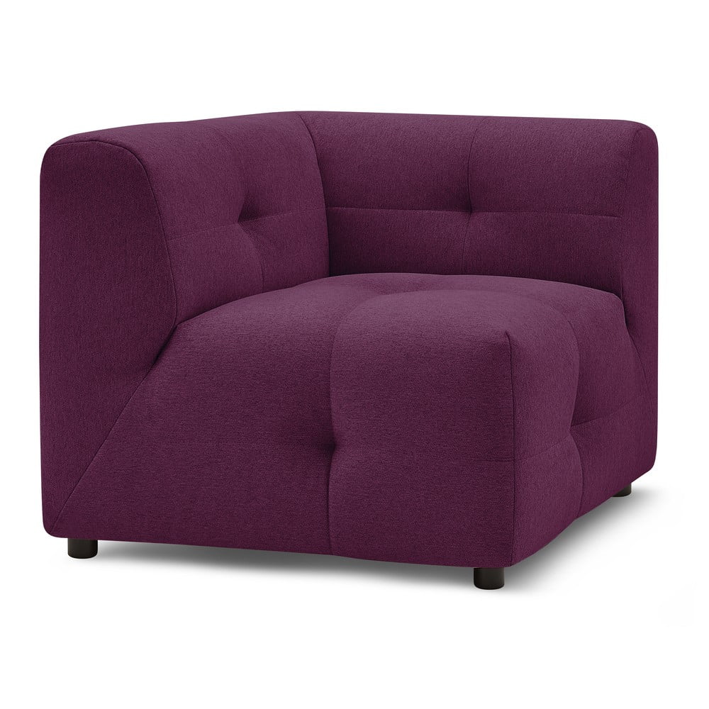 Modul pentru canapea violet Kleber – Bobochic Paris Bobochic imagine noua