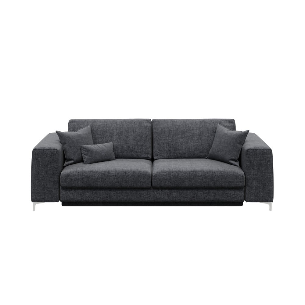 Canapea extensibilă devichy Rothe, 256 cm, gri închis 256 imagine model 2022
