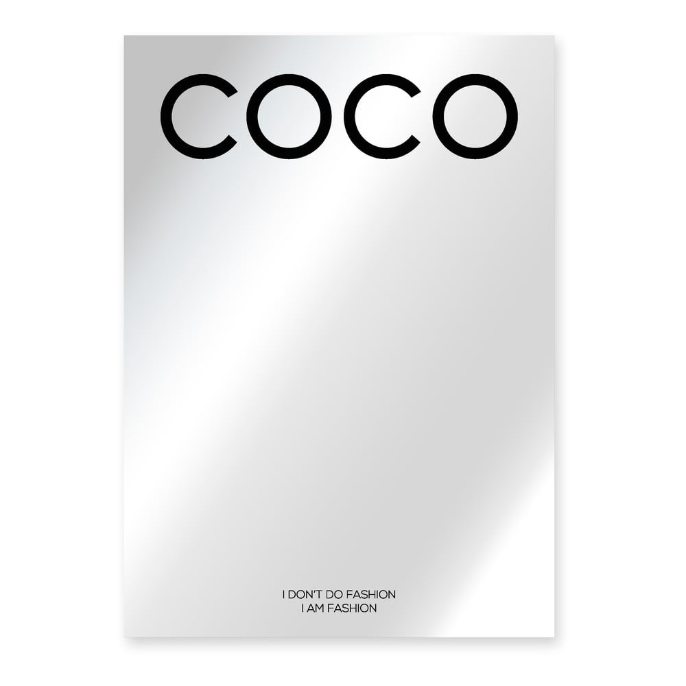 Oglindă Little Nice Things Coco Chanel, 70 x 50 cm bonami.ro
