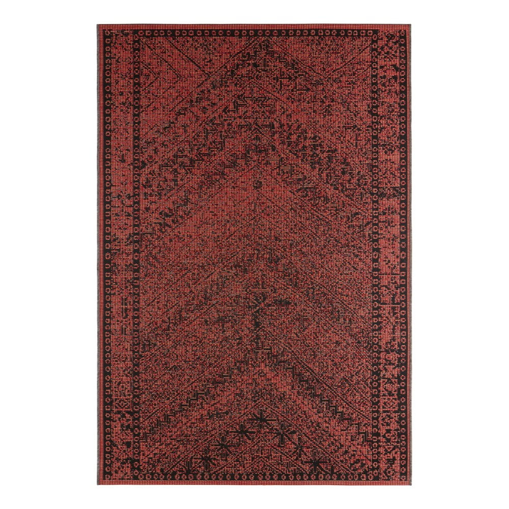 Covor de exterior Bougari Mardin, 200 x 290 cm, roșu închis