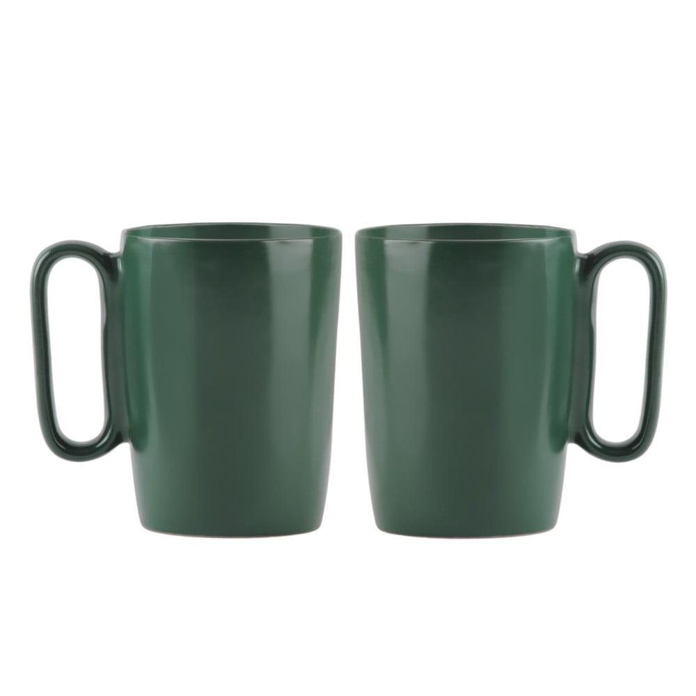 Căni verde-închis 2 buc. din gresie 250 ml Fuori – Vialli Design