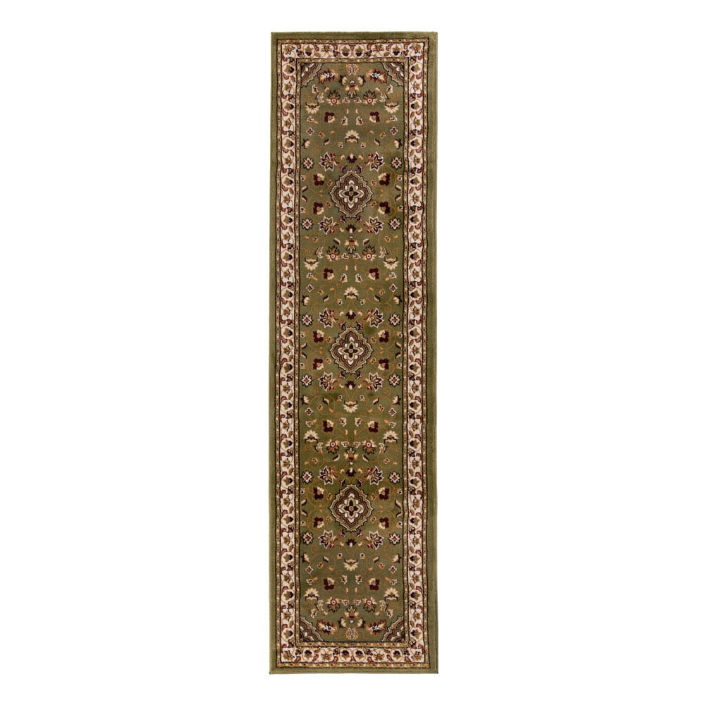 Covor tip traversă verde 66x300 cm Sherborne – Flair Rugs