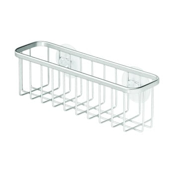 Coș metalic cu ventuze idesign gia, 6 x 20 cm