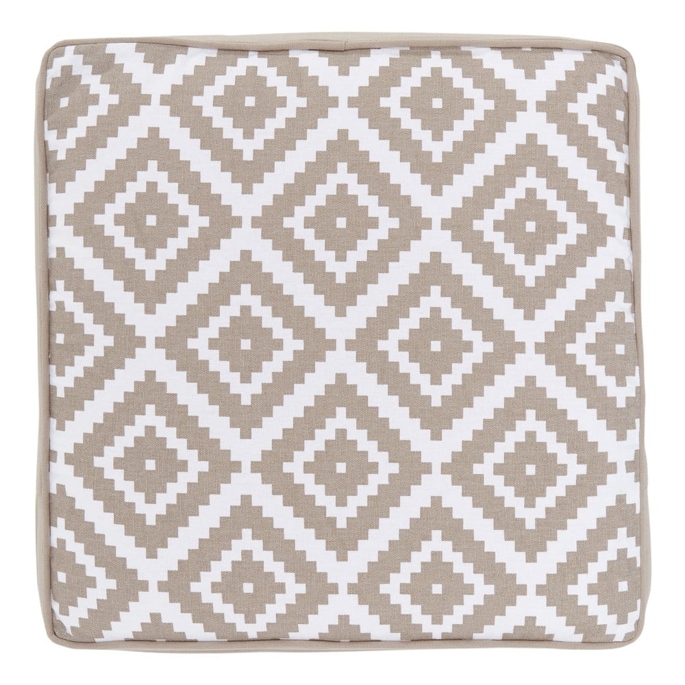 Pernă de scaun din bumbac westwing collection miami, 40 x 40 cm, bej