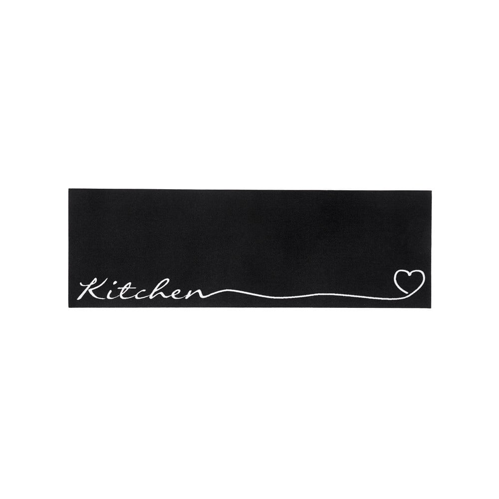 Poza Covor de bucatarie / traversa Zala Living Kitchen, 50 x 150 cm, negru