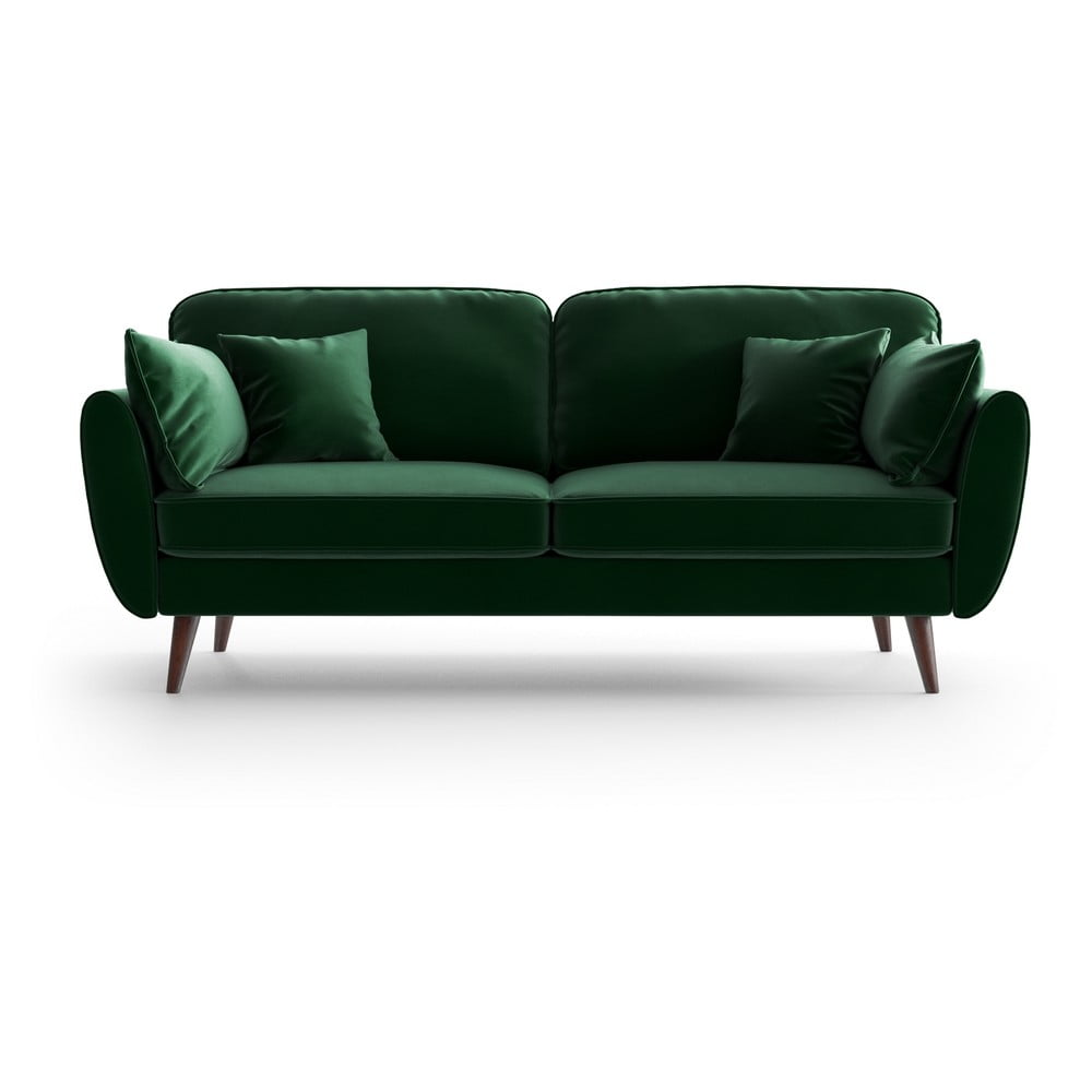 Canapea din catifea My Pop Design Auteuil, verde bonami.ro imagine 2022