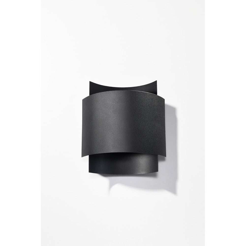 Aplică Nice Lamps Fogmi, negru bonami.ro imagine noua 2022