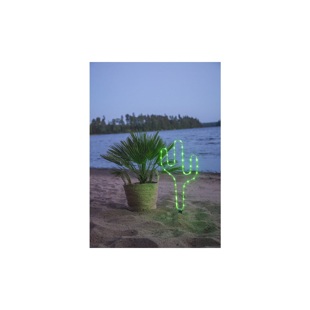 Decorațiune LED în formă de cactus Star Trading Tuby, verde, înălțime 54 cm bonami.ro
