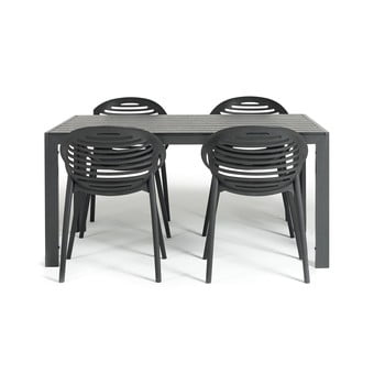Set mobilier de grădină pentru 4 persoane le bonom joanna viking