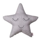 Pernă din amestec de bumbac pentru copii Mike & Co. NEW YORK Pillow Toy Star, 35 x 35 cm, gri