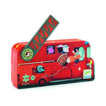 Puzzle pentru copii djeco pompieri