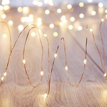 Ghirlandă luminoasă cu led cu telecomandă decoking, 100 beculețe, lungime 2,3 m