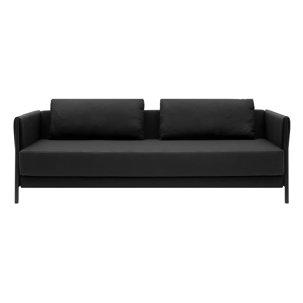 Canapea extensibilă Softline Madison, negru bonami.ro imagine 2022