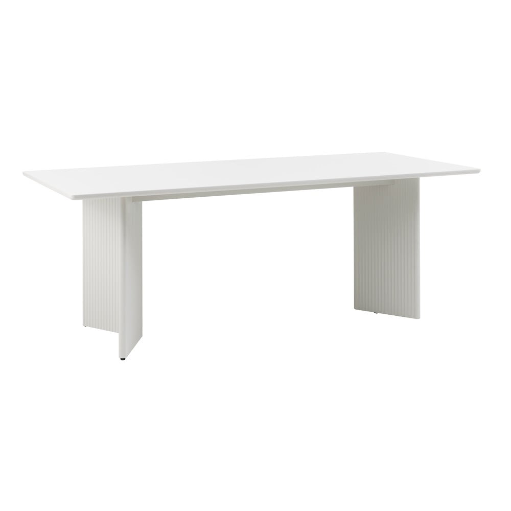 Masă de dining gri deschis 90x200 cm Palma – Unique Furniture