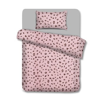 Lenjerie de pat din bumbac ameliahome pink panther, 135 x 200 cm