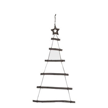 Decorațiune suspendată din lemn pentru crăciun j-line tree