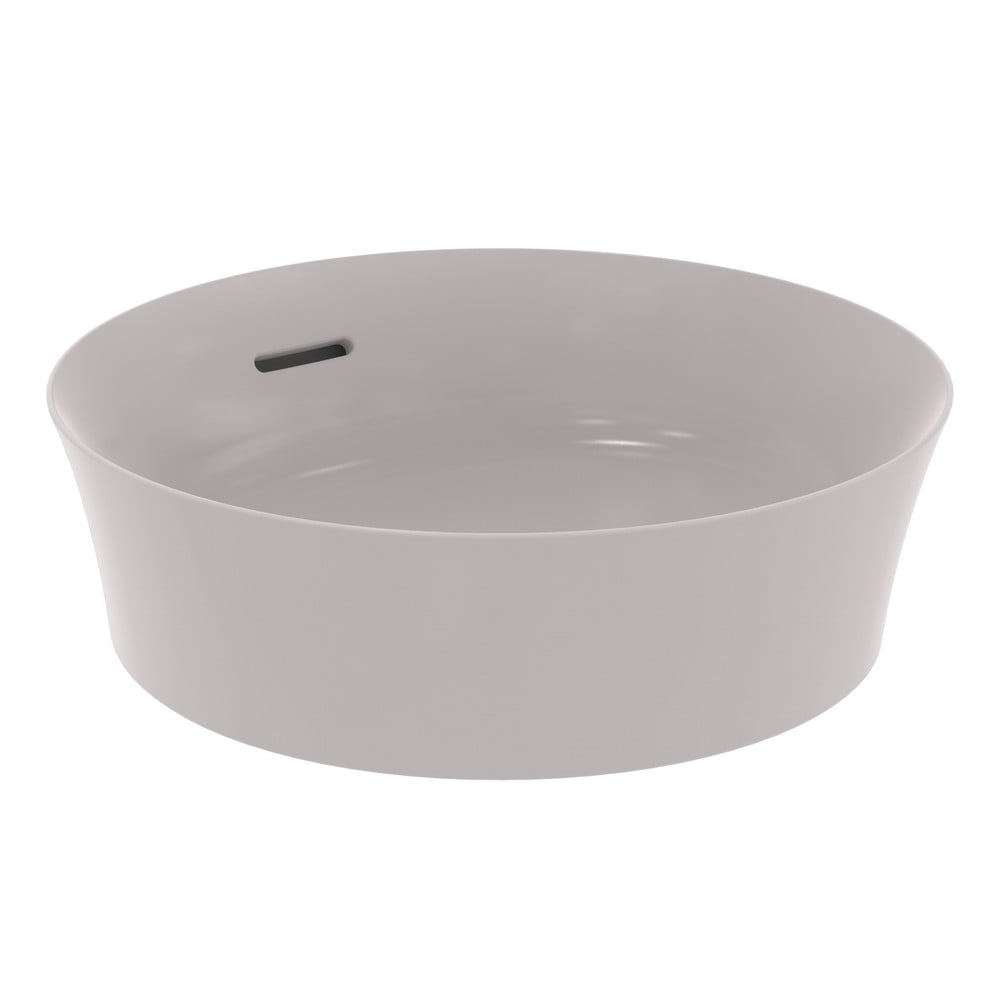 Chiuvetă gri deschis rotundă din ceramică ø 40 cm Ipalyss – Ideal Standard