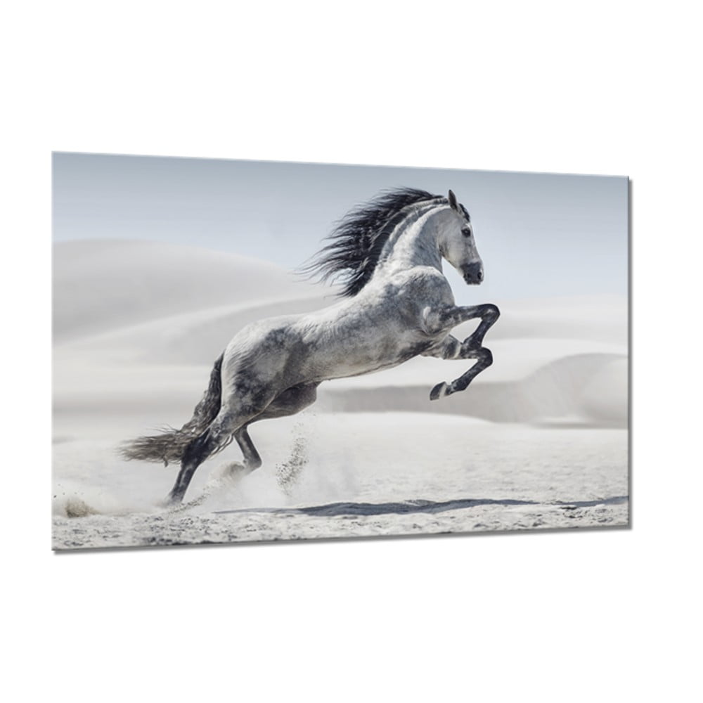 Tablou Styler Glasspik Animals Horse, 80 x 120 cm bonami.ro imagine model 2022