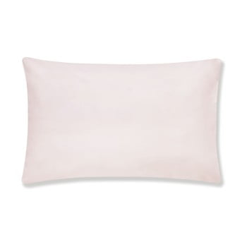 Set 2 fețe de pernă din bumbac egiptean bianca standard, 50 x 75 cm, roz