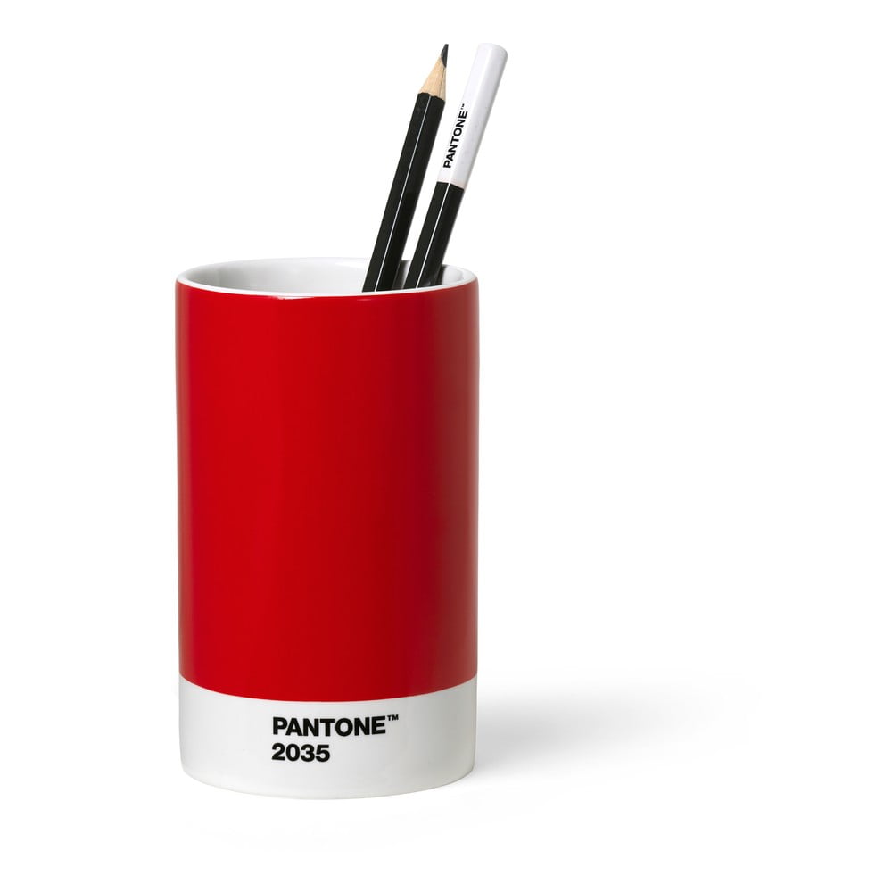 Suport din ceramică pentru pixuri și creioane Pantone, roșu bonami.ro imagine 2022