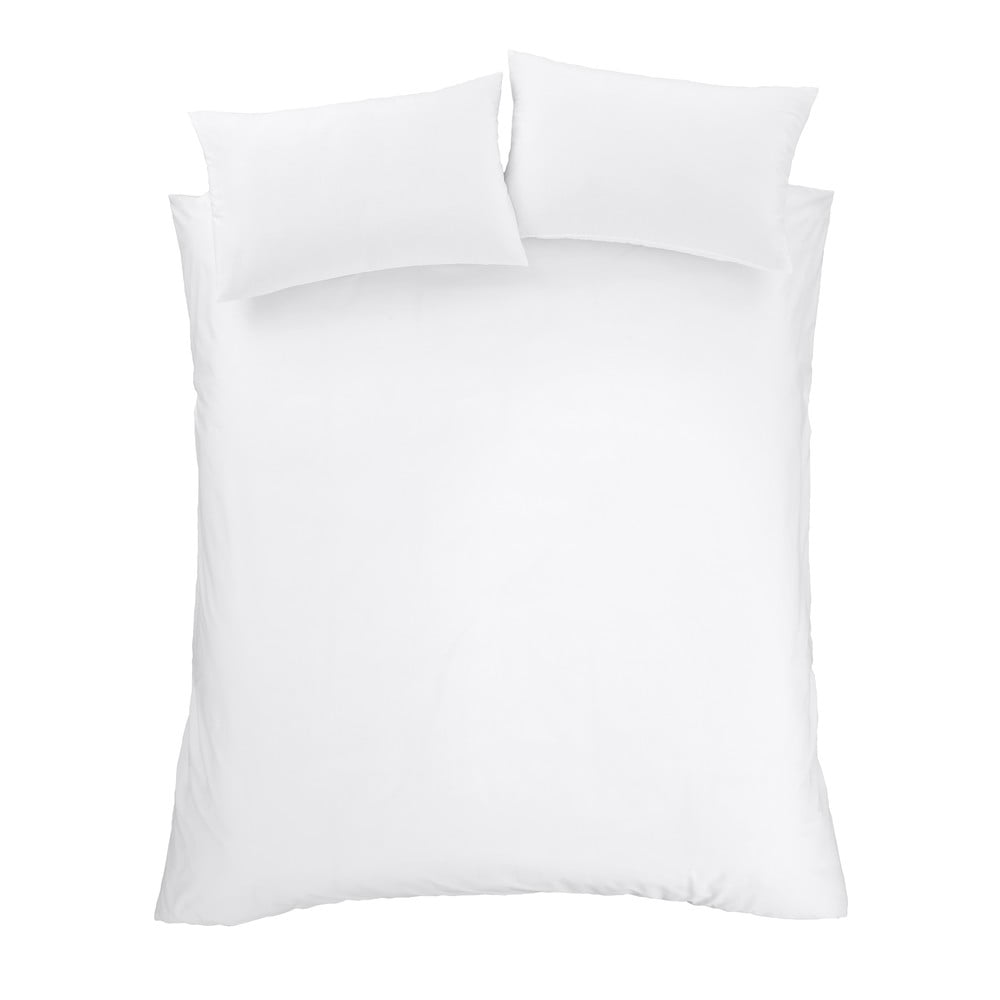 Lenjerie de pat alb din bumbac egiptean pentru pat dublu 200×200 cm – Bianca 200x200 imagine noua