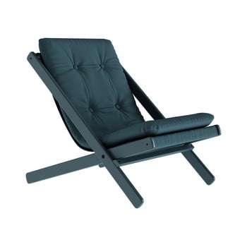 Fotoliu pliabil karup design boogie blue breeze/petrol blue