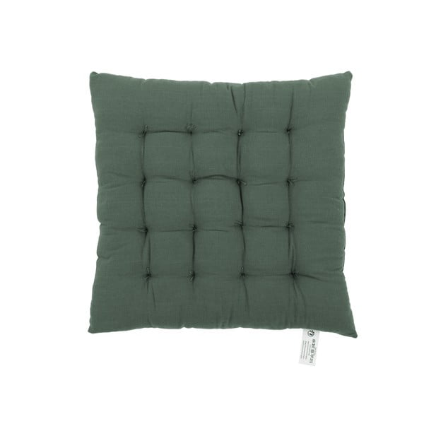 Pernă pentru scaun Tiseco Home Studio, 40 x 40 cm, verde