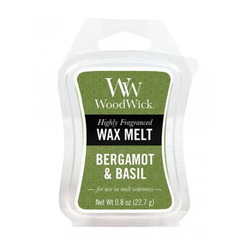 Ceară parfumată pentru lampa de aromaterapie woodwick cu aromă de busuioc, 8 ore