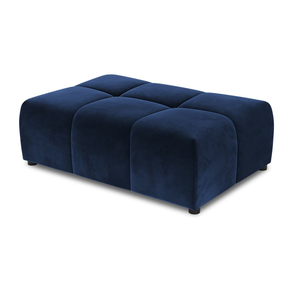 Modul pentru canapea albastru cu tapițerie din catifea Rome Velvet – Cosmopolitan Design Albastru imagine noua