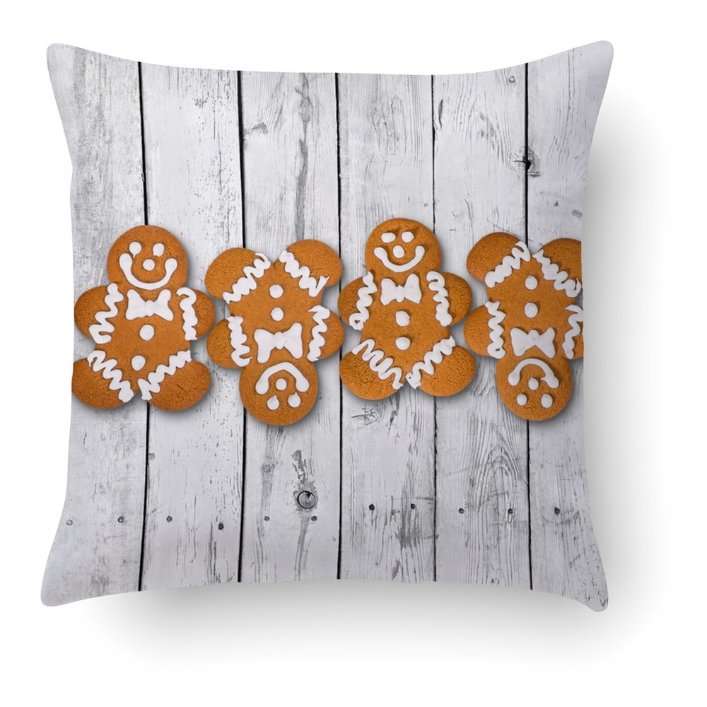 Pernă Crido Consulting Cute Gingerbreads, 40 x 40 cm