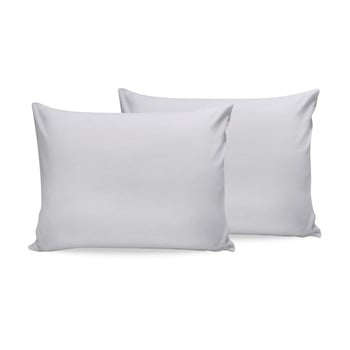 Set 2 fețe de pernă din bumbac beverly hills polo club, 50 x 70 cm, alb