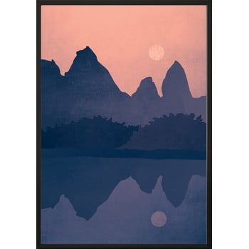 Poster cu ramă pentru perete landscape, 40 x 50 cm