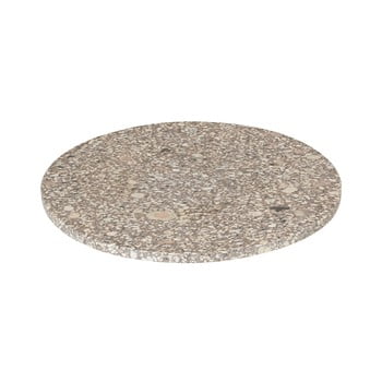 Platou / tocător servire Blomus Stone, ø 30 cm, bej