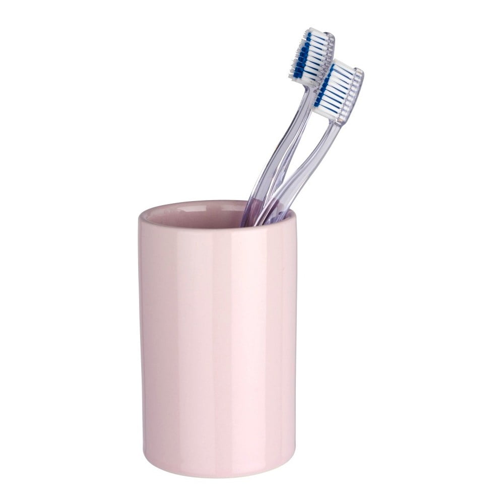 Suport pentru periuțe de dinți Wenko Polaris Pink, roz bonami.ro