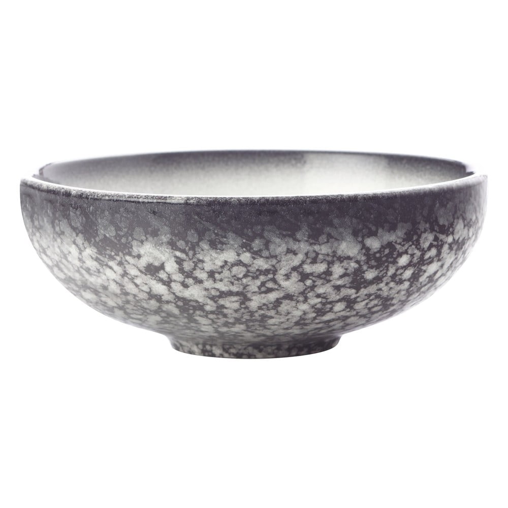 Bol din ceramică Maxwell & Williams Caviar, ø 15,5 cm, alb – negru 155° pret redus